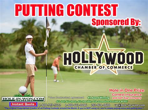 hole in one contest rules.